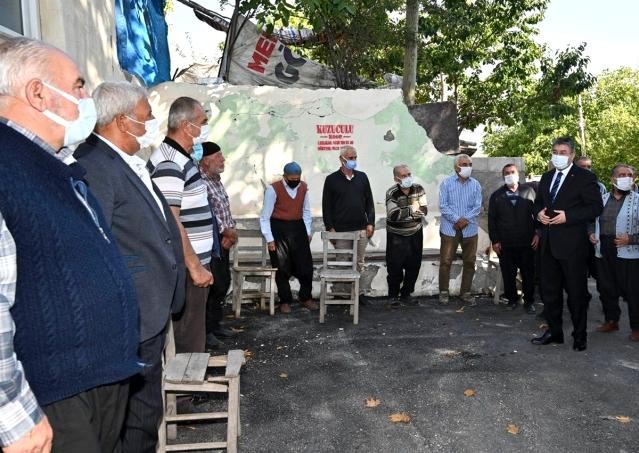  Küllü köyünü ilk kez bir vali ziyaret etti